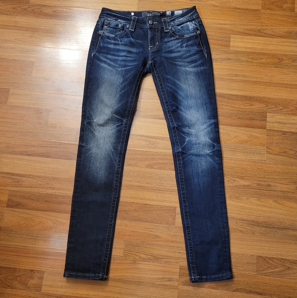 Miss Me dark wash skinny